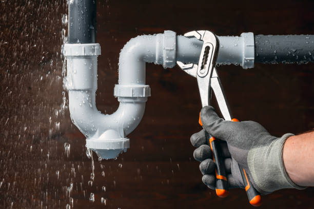 Professional Sewer Line Repair technician working in Harrisonville, PA